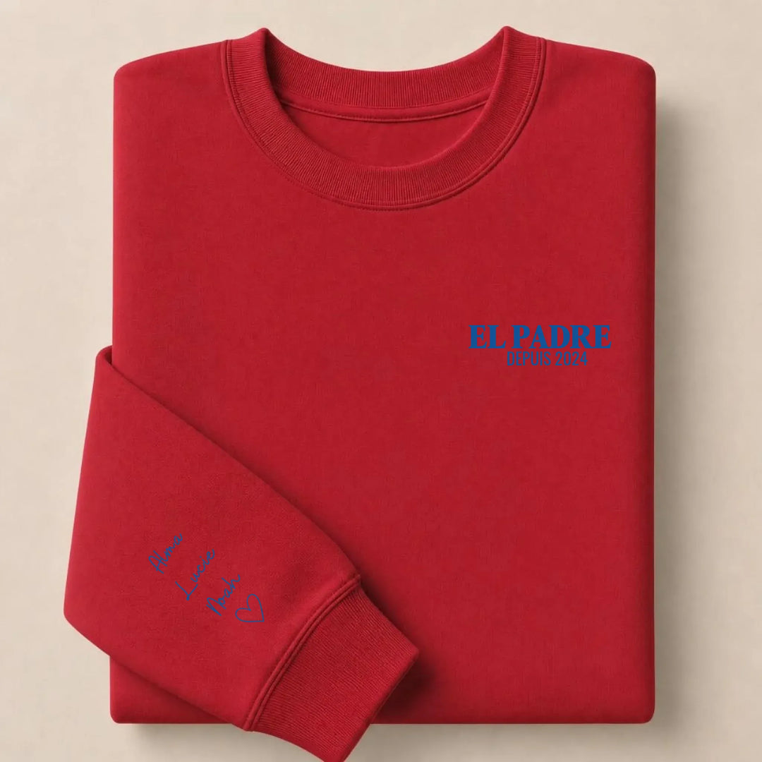 Sweat EL PADRE Sweatshirt / Rouge / S