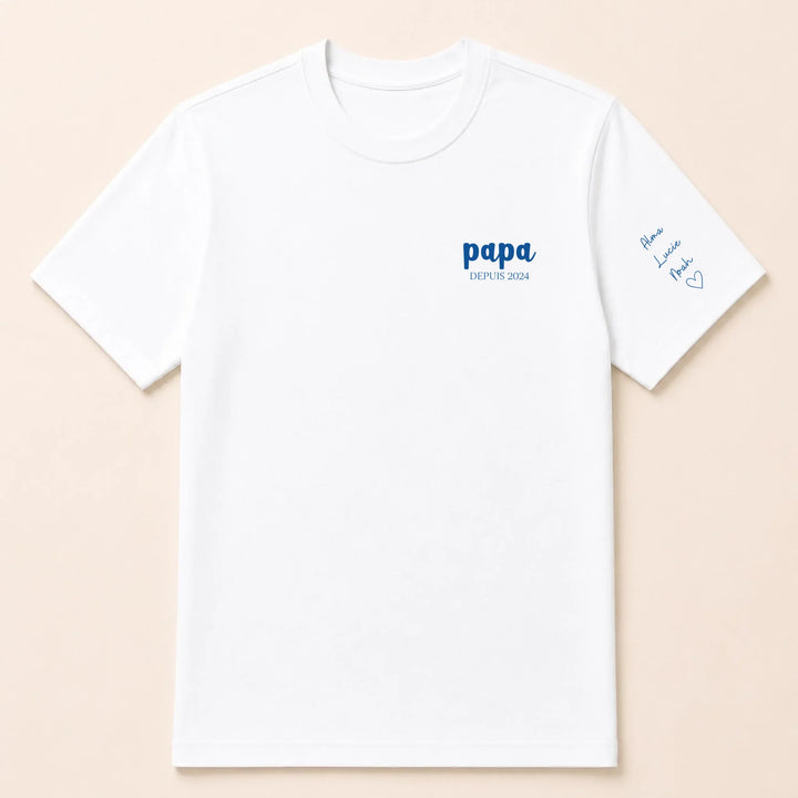 Sweat personnalisé papa prénoms enfants
