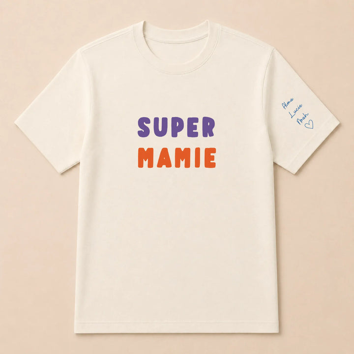 Sweat Super Mamie T-shirt / Naturel / S