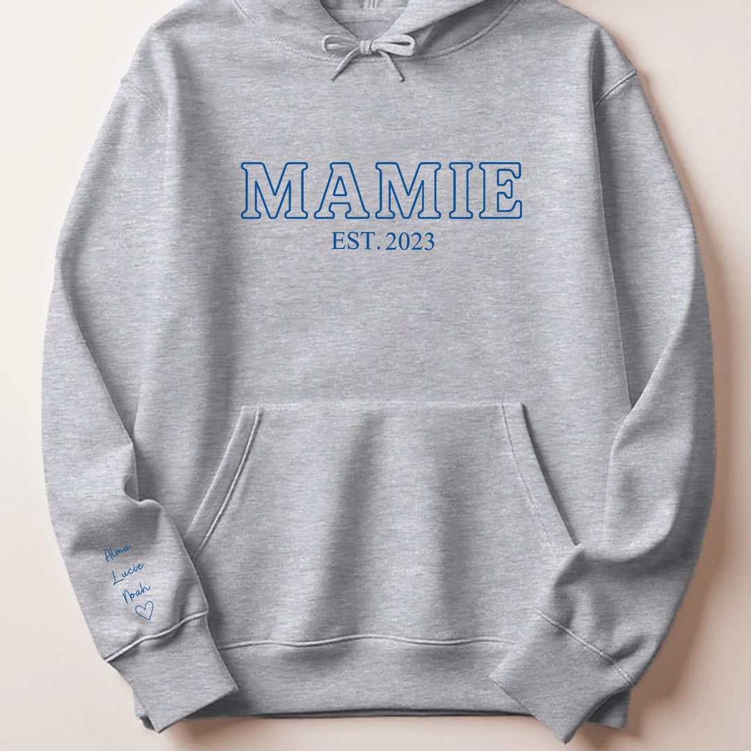 Sweat Future Mamie Sweat à capuche / Gris / S