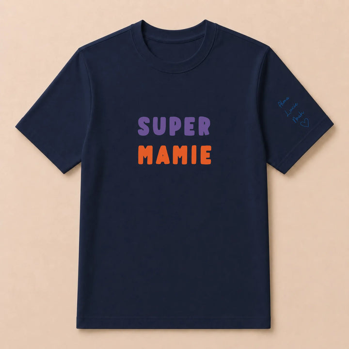Sweat Super Mamie T-shirt / Marine / S