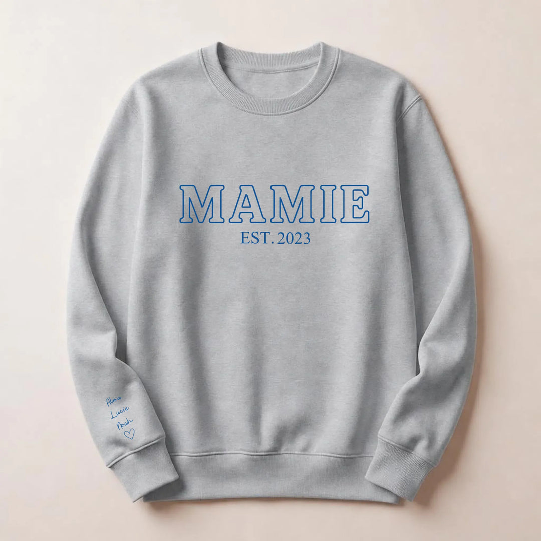 Sweat Future Mamie Sweatshirt / Gris / S