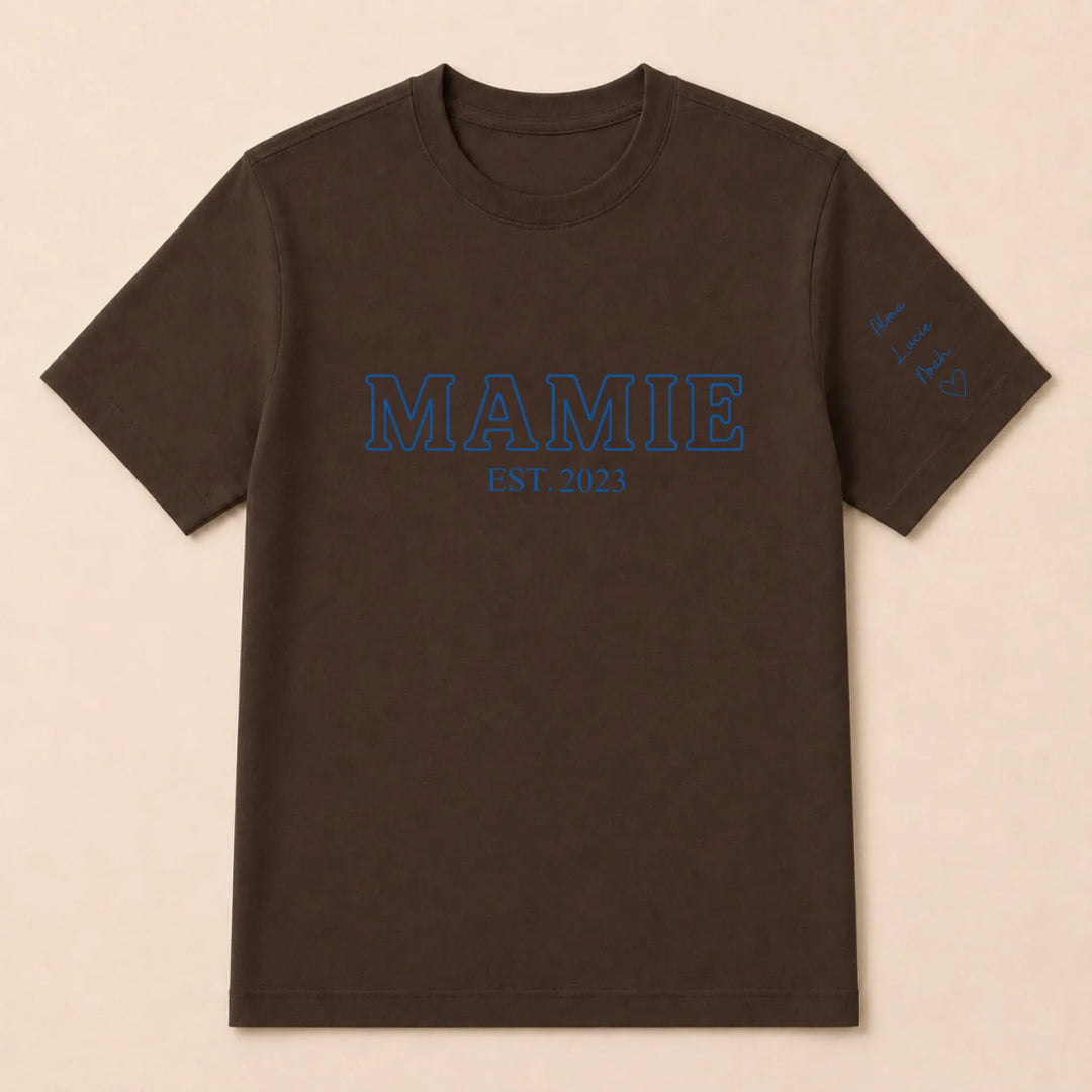 Sweat Future Mamie T-shirt / Marron / S
