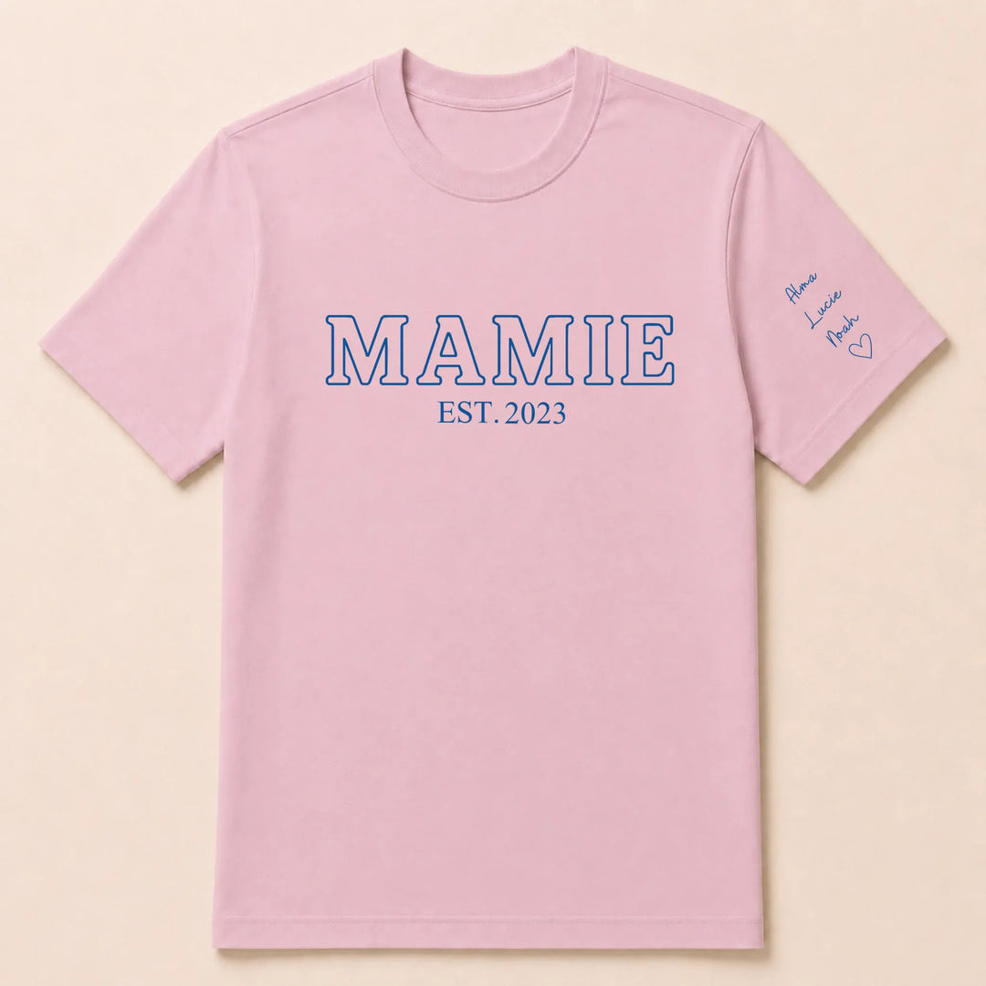 Sweat Future Mamie T-shirt / Rose clair / S