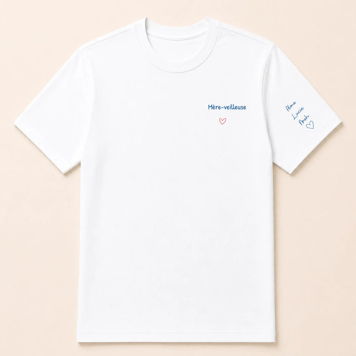 Pull personnalisé broderie - Mère-veilleuse