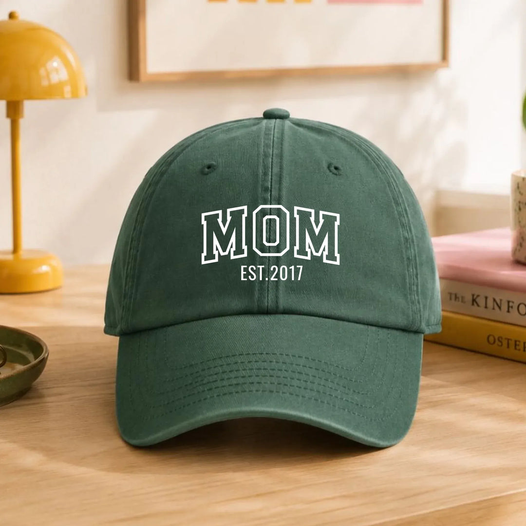 Casquette Personnalisée Brodée - MOM Casquette broderie | Beechfield B655 / Forest / ONESIZE