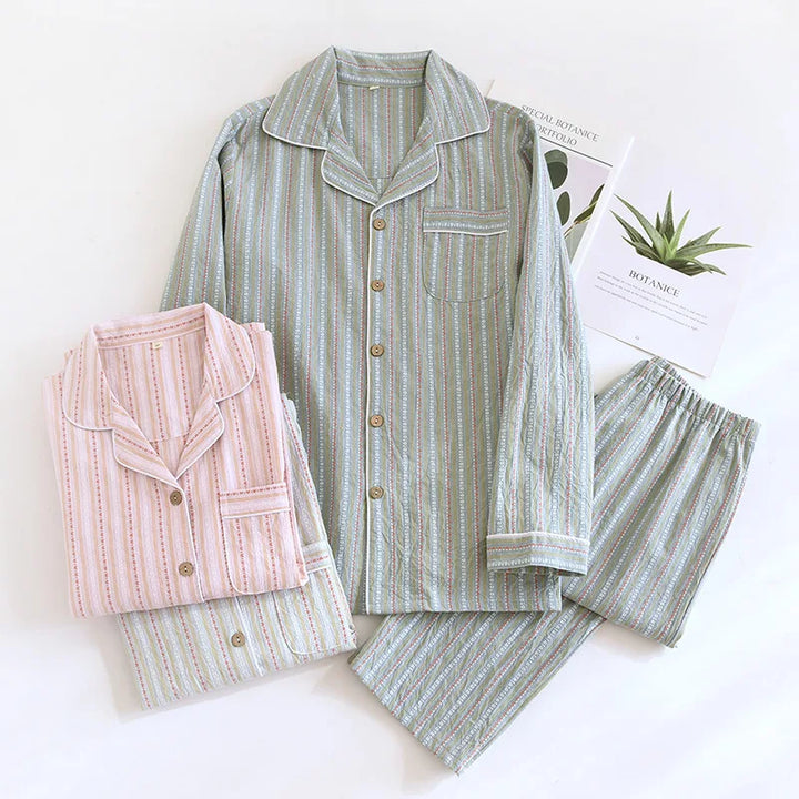 Pyjama Couple Été 100% Coton