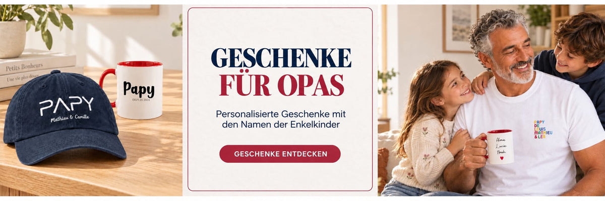 Geschenke für Opas – personalisierte Geschenke