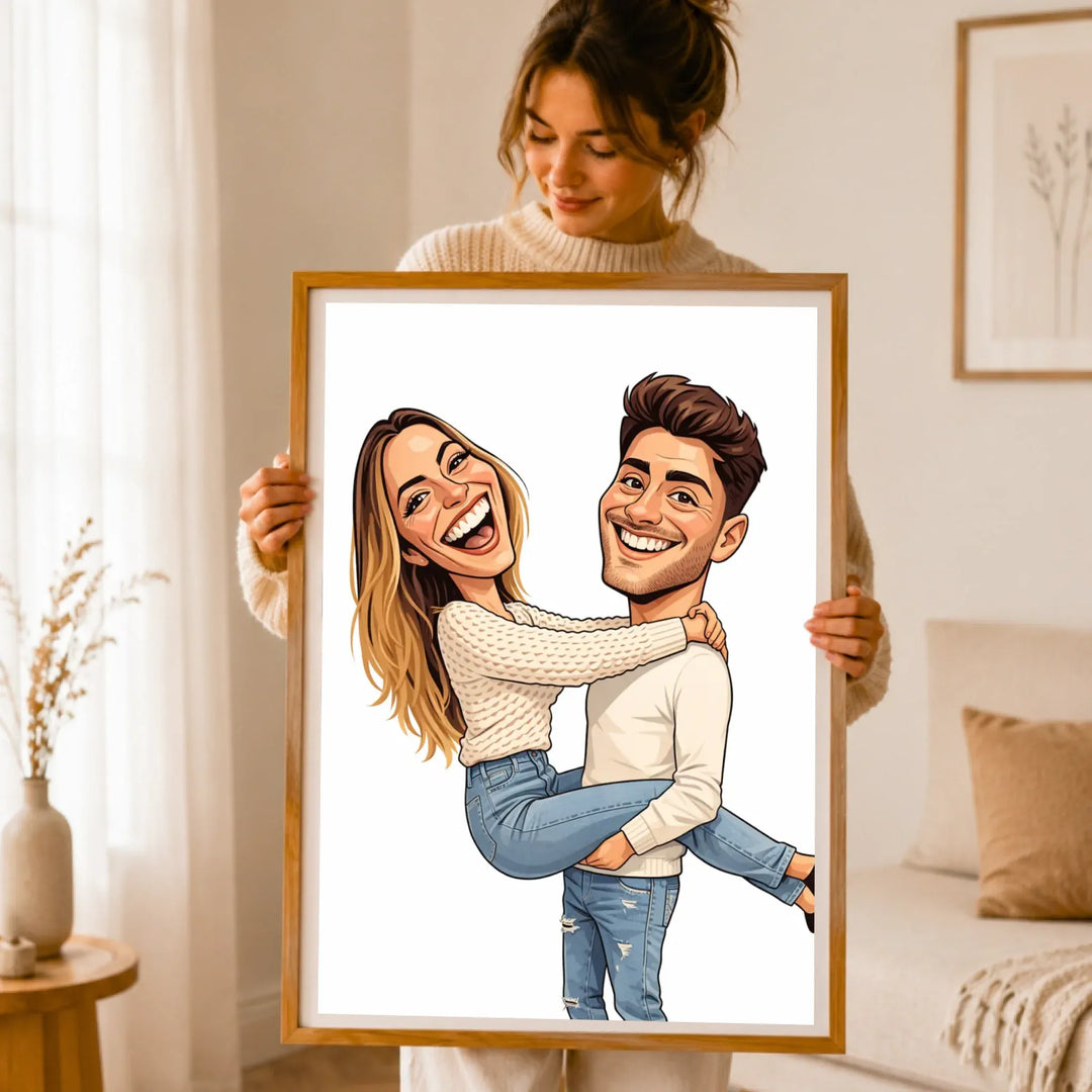 Affiche caricature Personnalisée