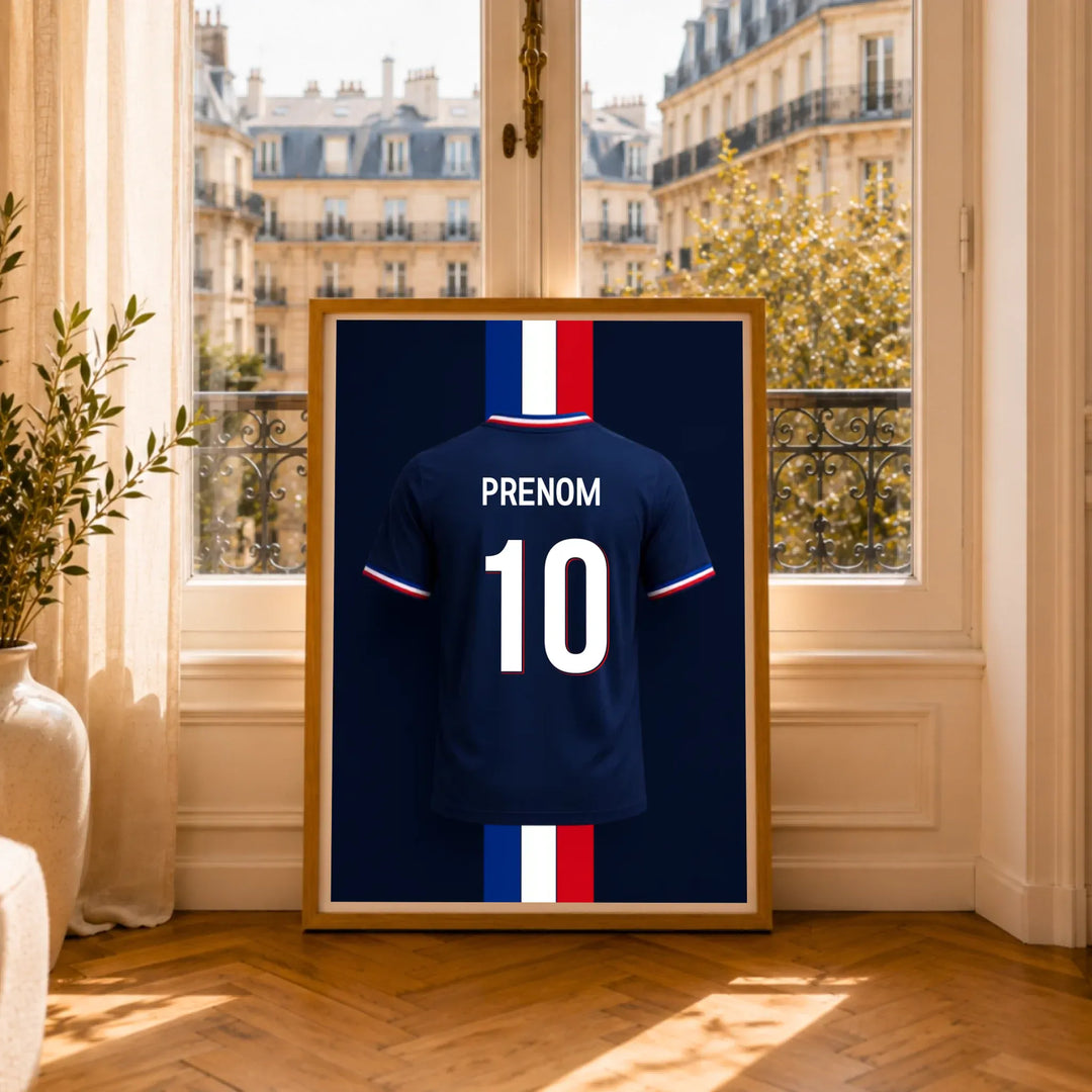 Affiche Personnalisé - Maillot de France