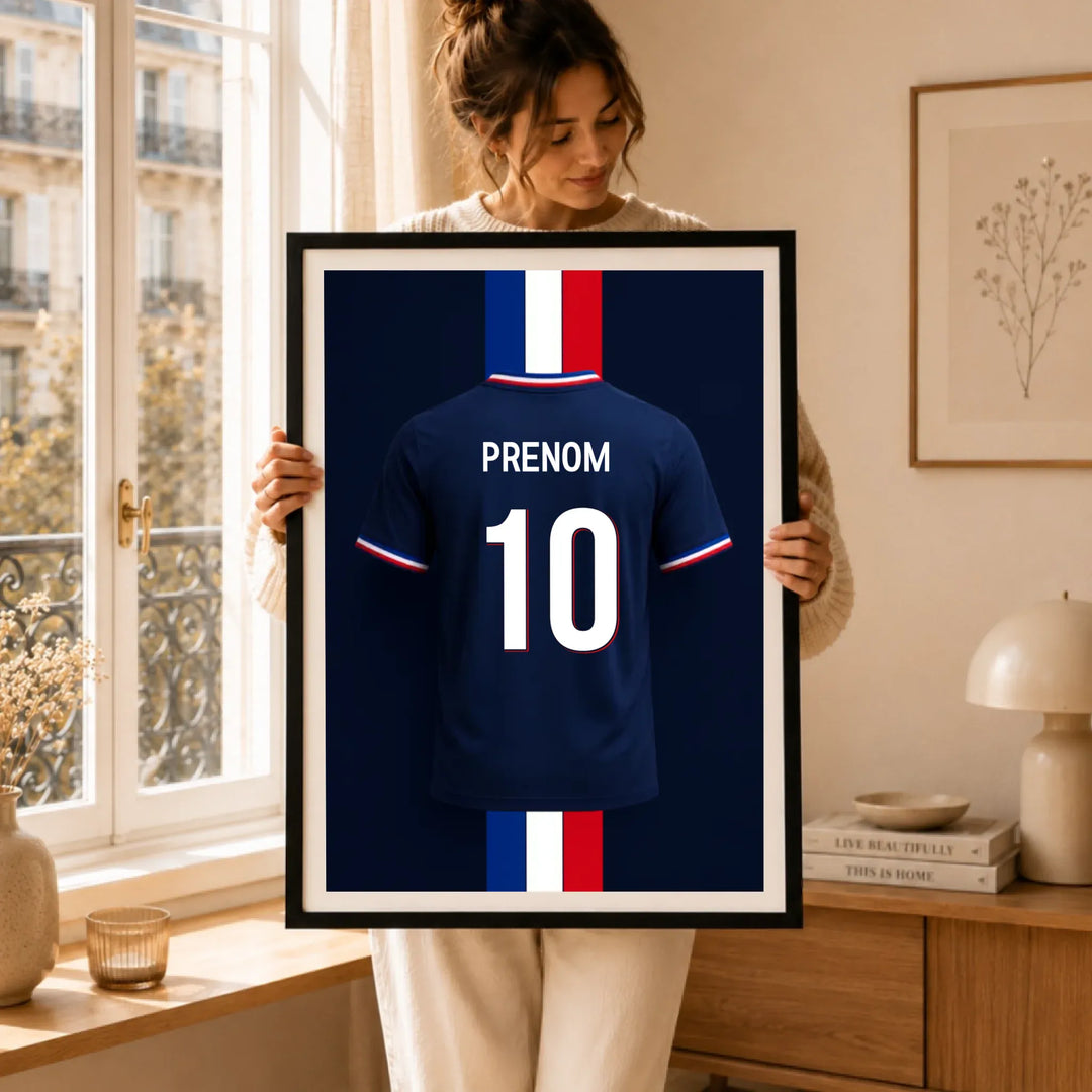 Affiche Personnalisé - Maillot de France