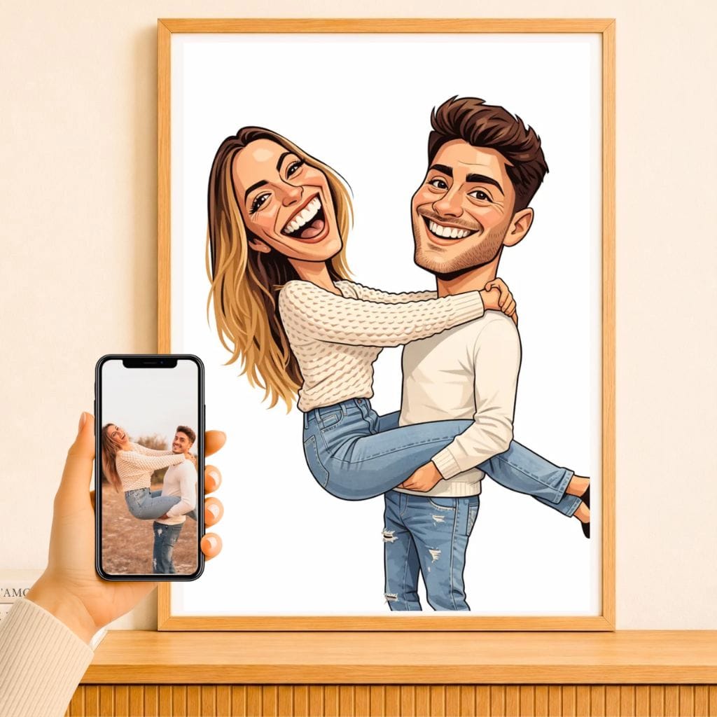 Affiche Personnalisée - Caricature