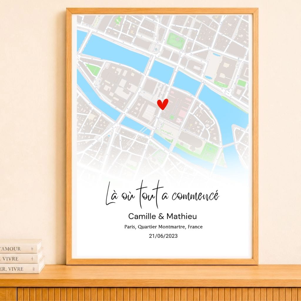 Affiche Personnalisée - Lieu de rencontre