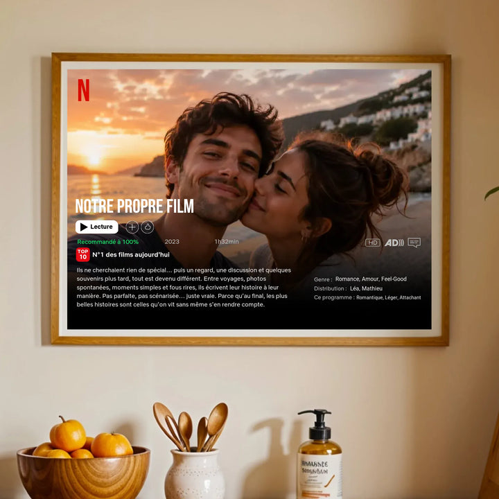 Affiche personnalisée - Notre propre film