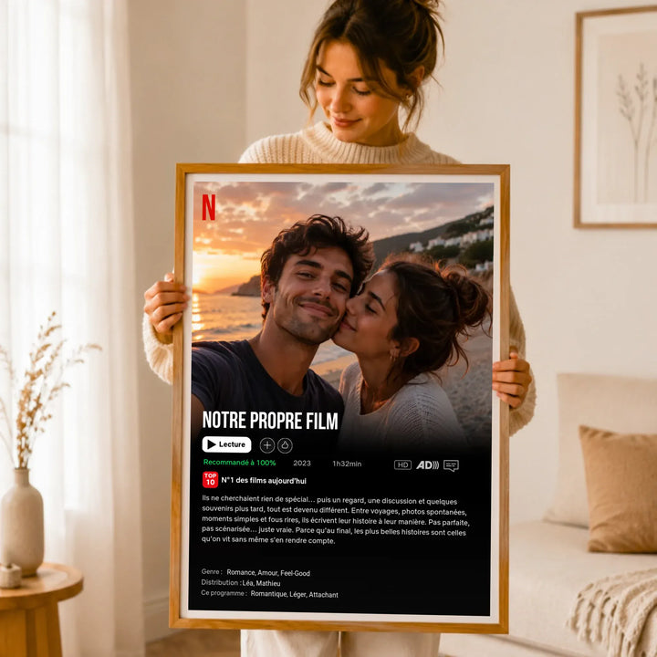 Affiche personnalisée - Notre propre film