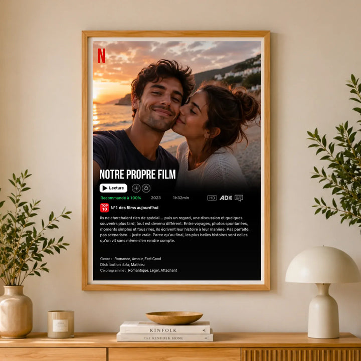 Affiche personnalisée - Notre propre film