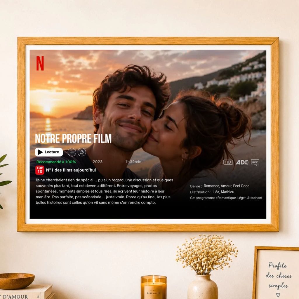 Affiche personnalisée - Notre propre film