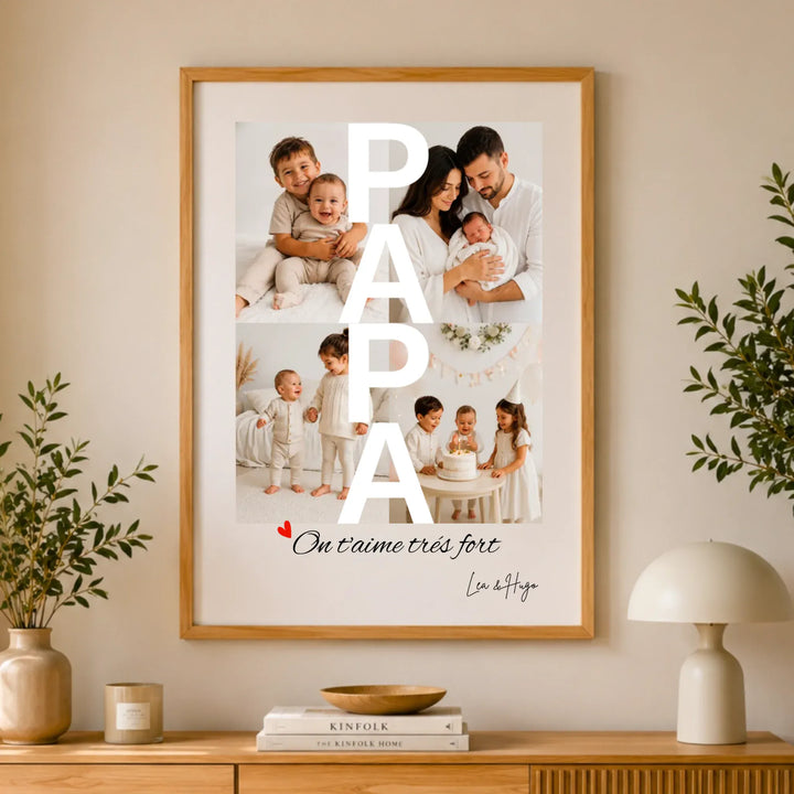 Affiche Papa Photo
