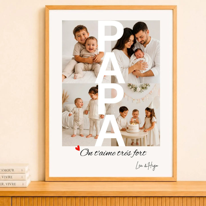 Affiche Papa Photo