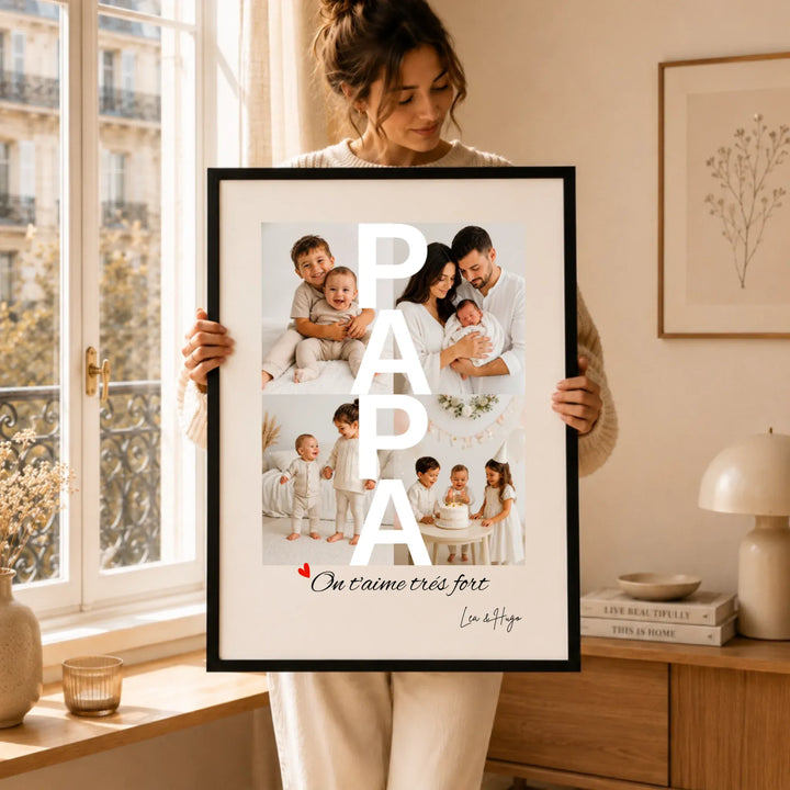 Affiche Papa Photo