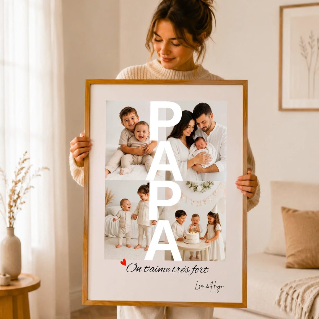 Affiche Papa Photo