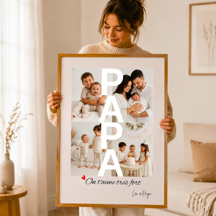 Affiche Papa Photo