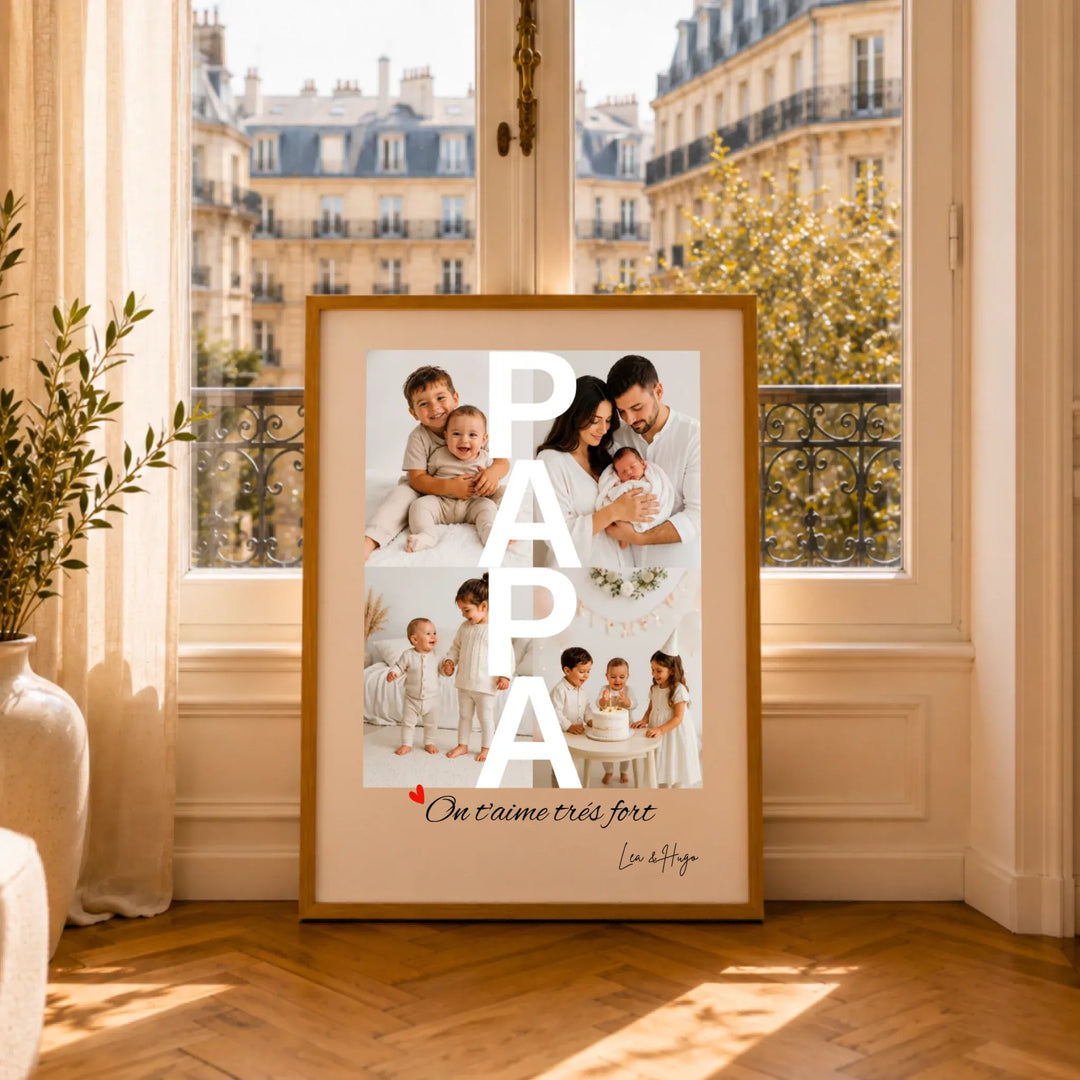Affiche Papa Photo