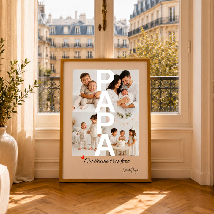 Affiche Papa Photo