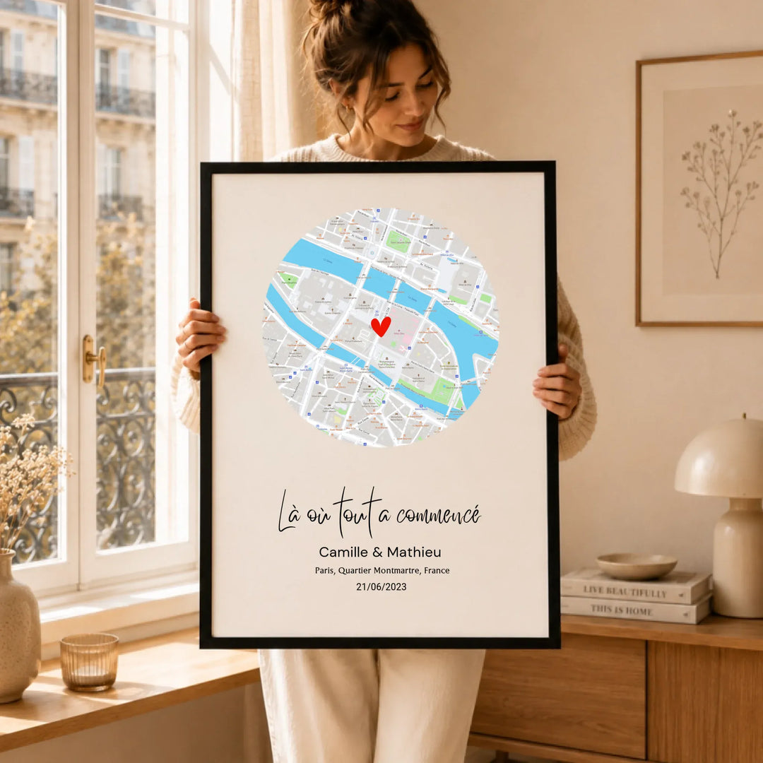 Affiche rencontre personnalisée