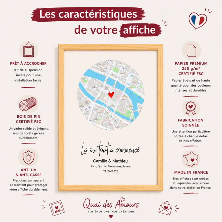 Affiche rencontre personnalisée