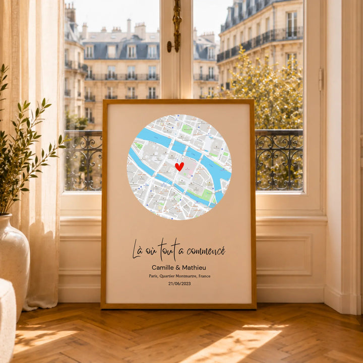 Affiche rencontre personnalisée