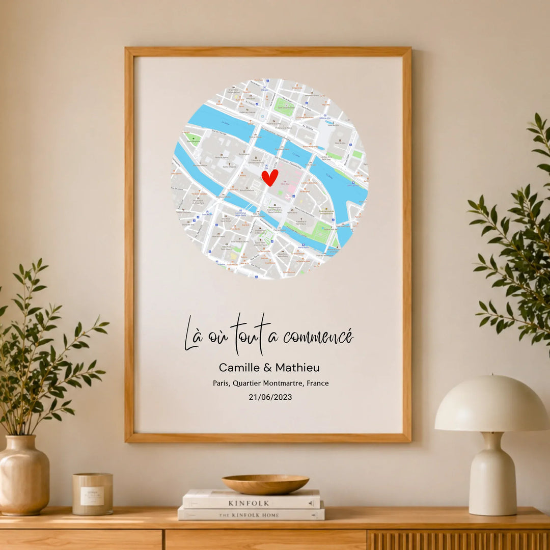 Affiche rencontre personnalisée
