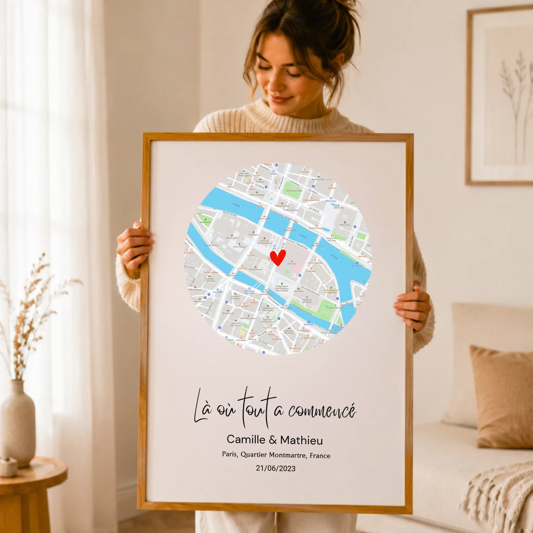 Affiche rencontre personnalisée