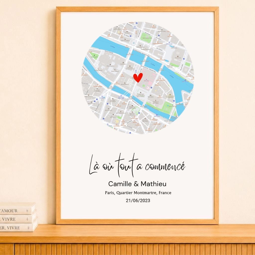 Affiche rencontre personnalisée
