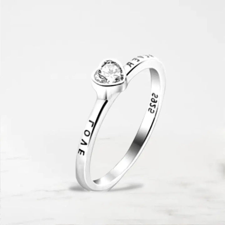 Bague Couple Complémentaire (Argent)