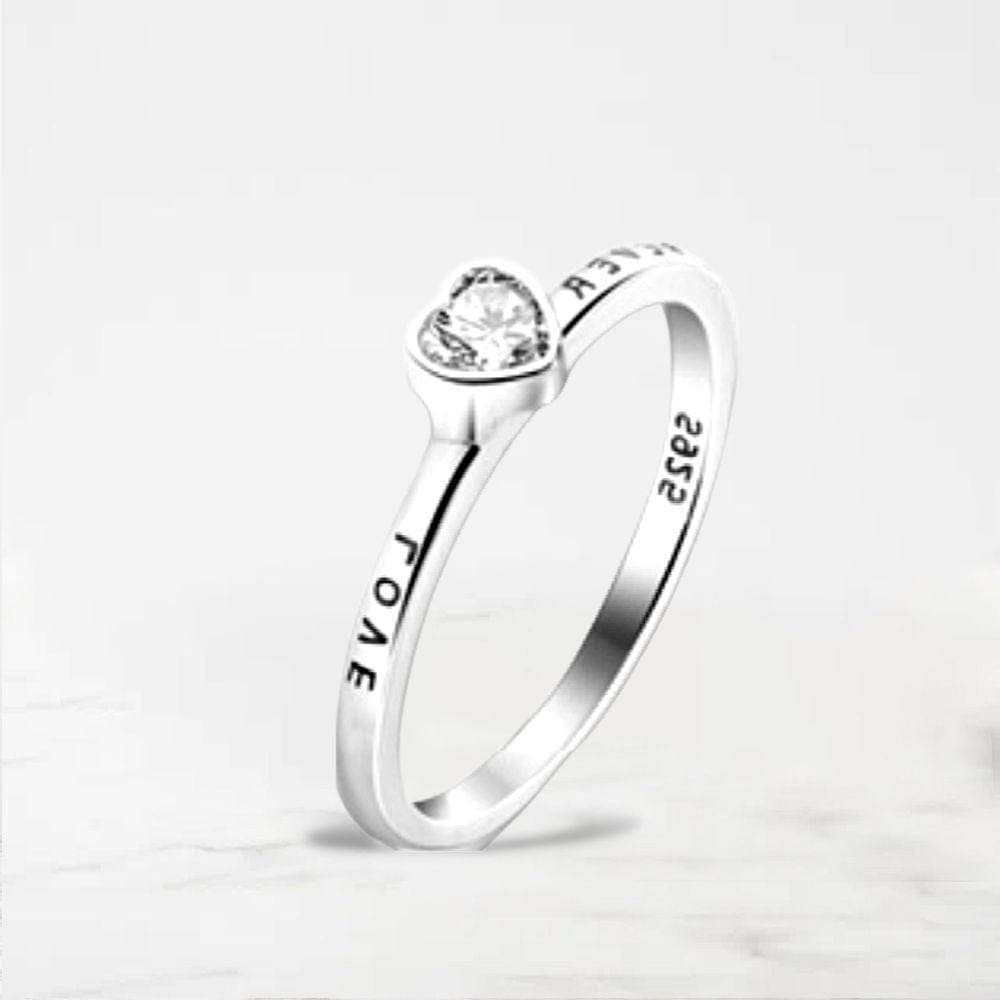 Bague Couple Complémentaire (Argent)