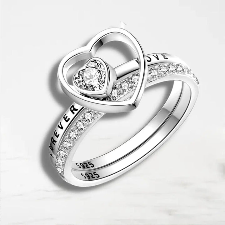 Bague Couple Complémentaire (Argent)