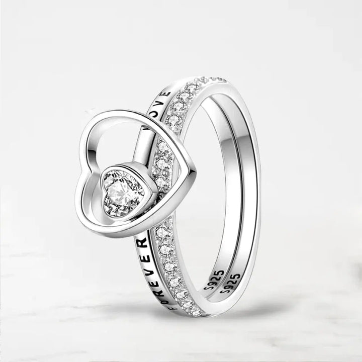 Bague Couple Complémentaire (Argent) Argent / 52