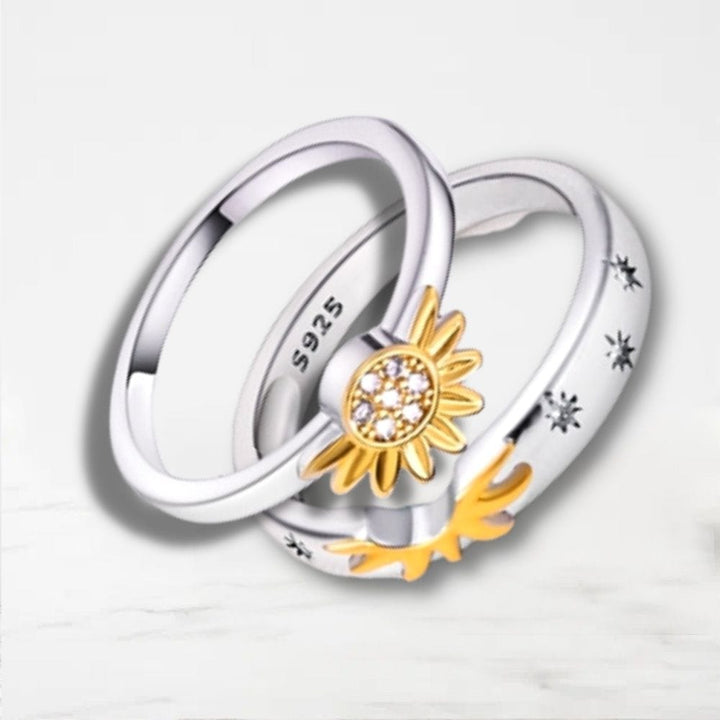 Bague Couple Qui s'Assemble (Argent)