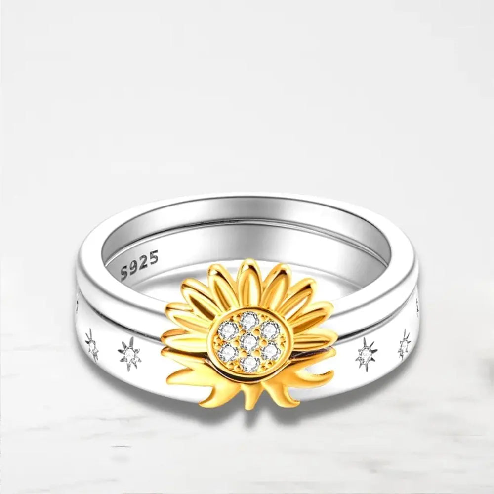 Bague Couple Qui s'Assemble (Argent) Argent / 52