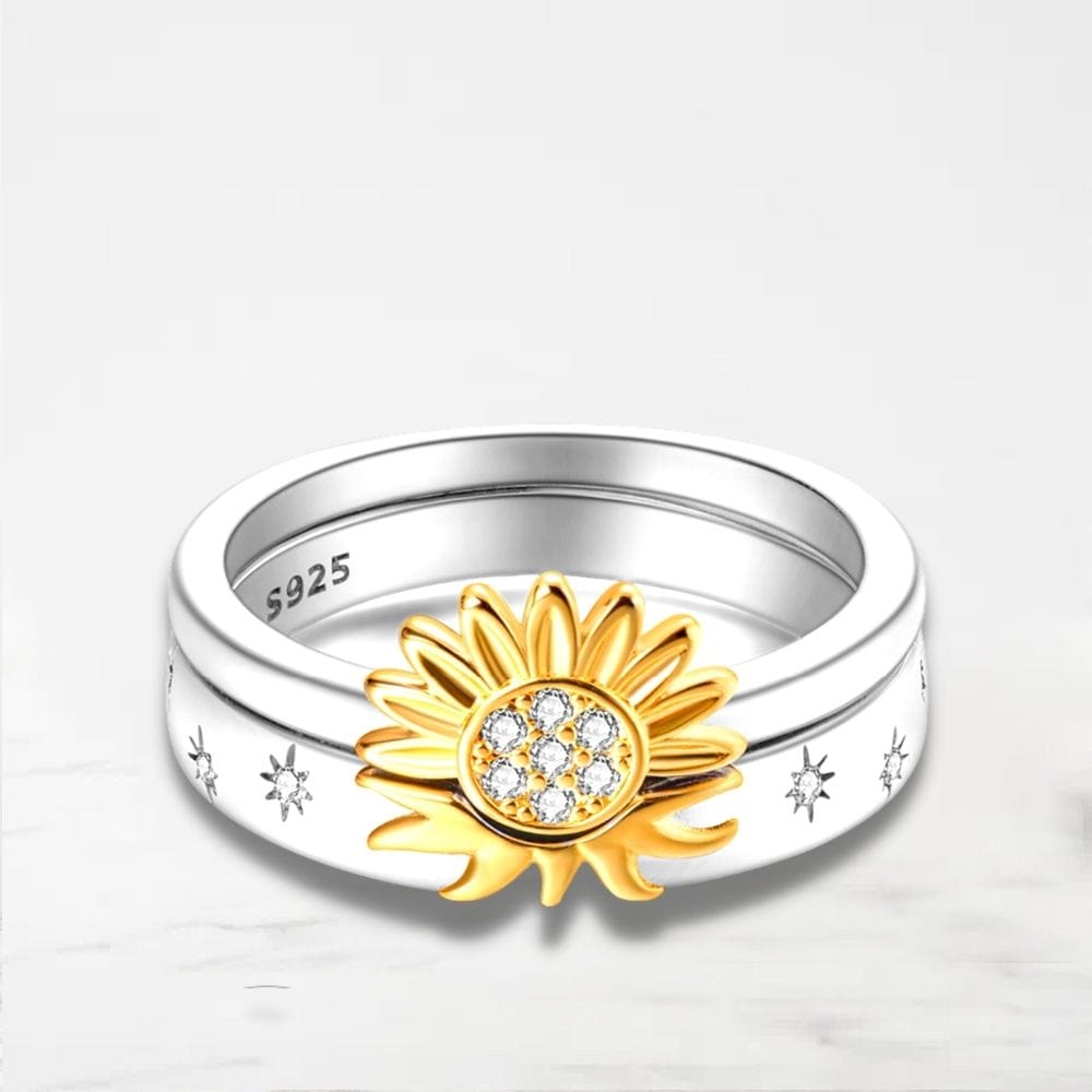 Bague Couple Qui s'Assemble (Argent) Argent / 52