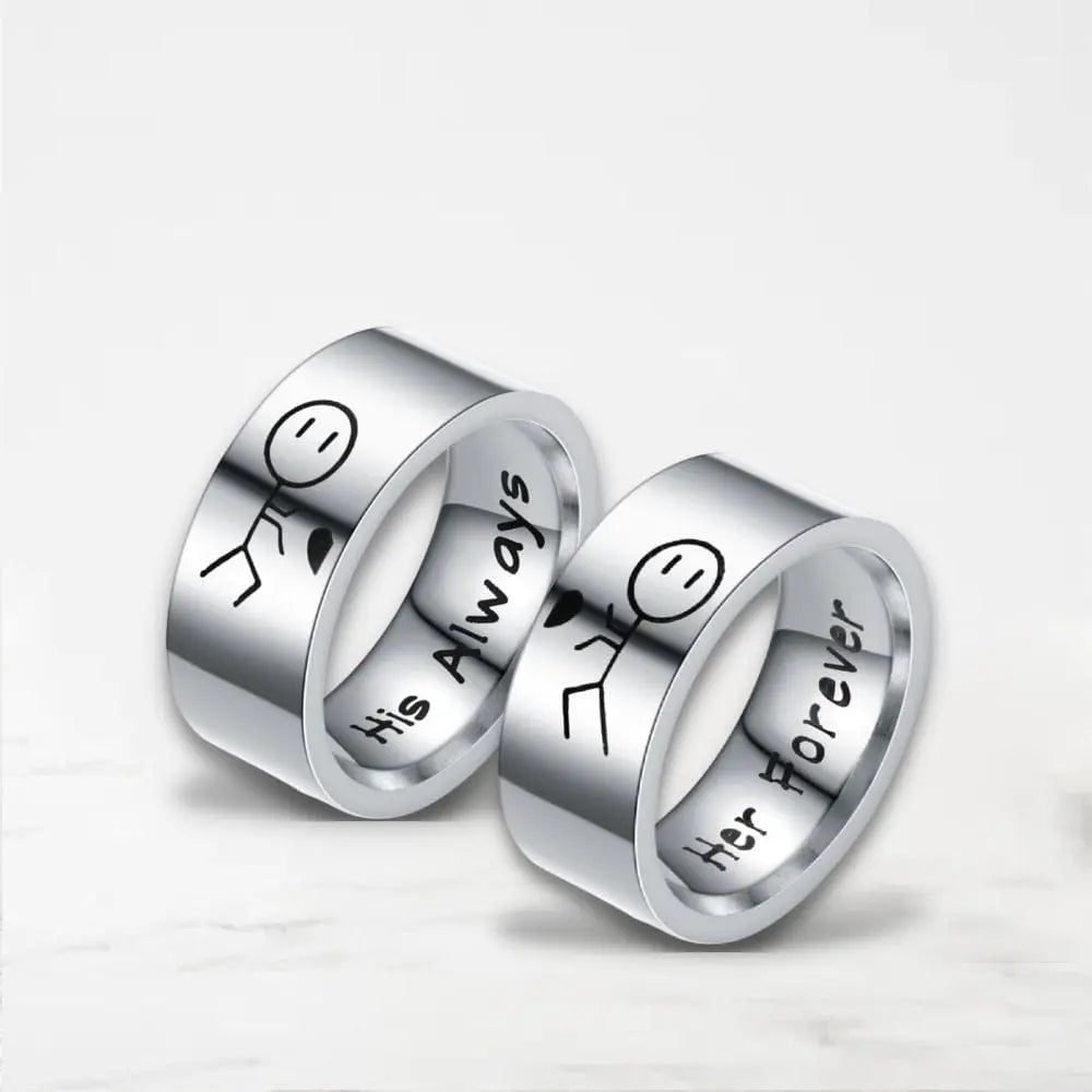 Bague De Couple Ado