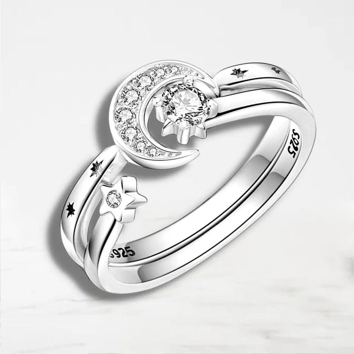 Bague Double Qui S'Emboite (Argent)