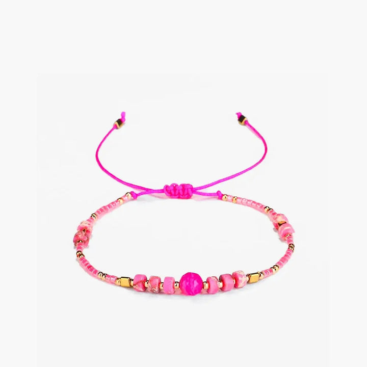Bracelet Amitié Adulte Rose
