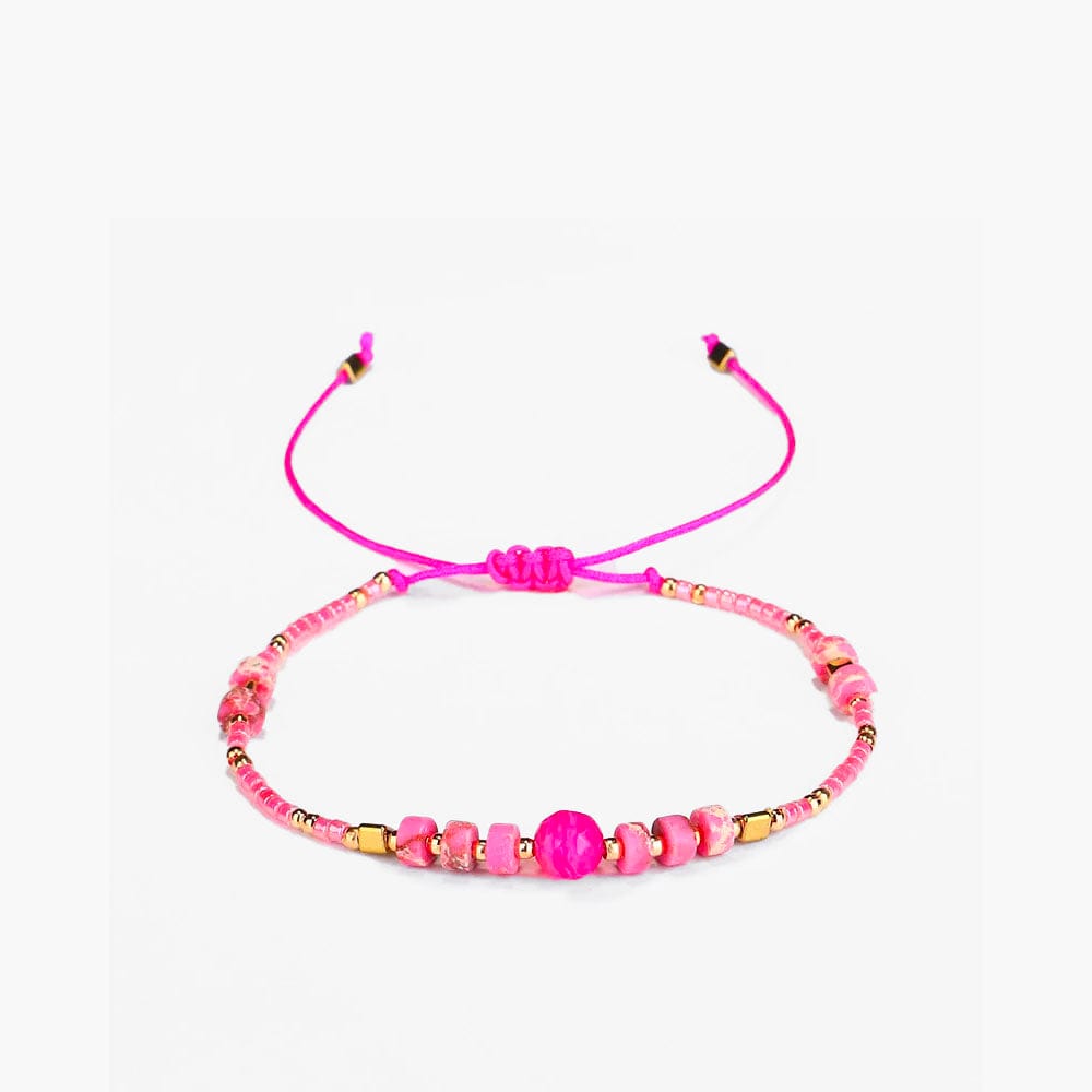 Bracelet Amitié Adulte Rose