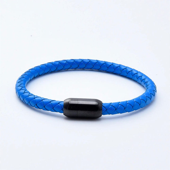 Bracelet Amitié Homme Femme Bleu / Noir / 19cm