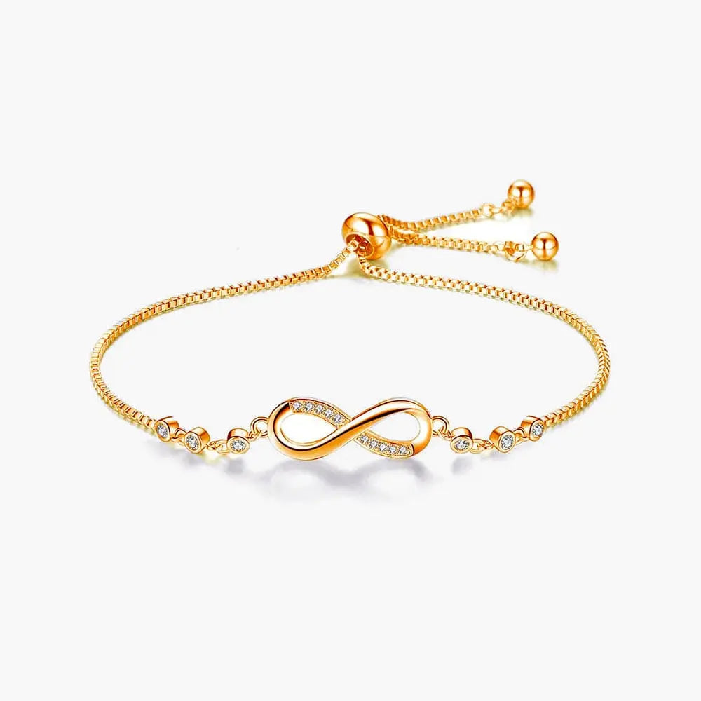Bracelet Amitié Infini Or