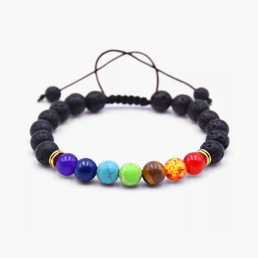 Bracelet Amitié Perle Noir / 19cm