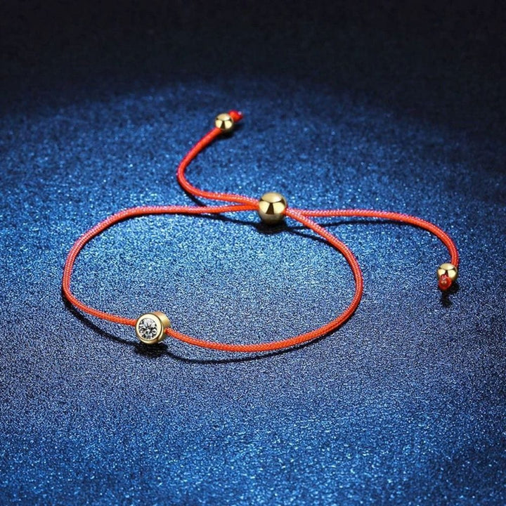 Bracelet Amour Fil Or / 19cm
