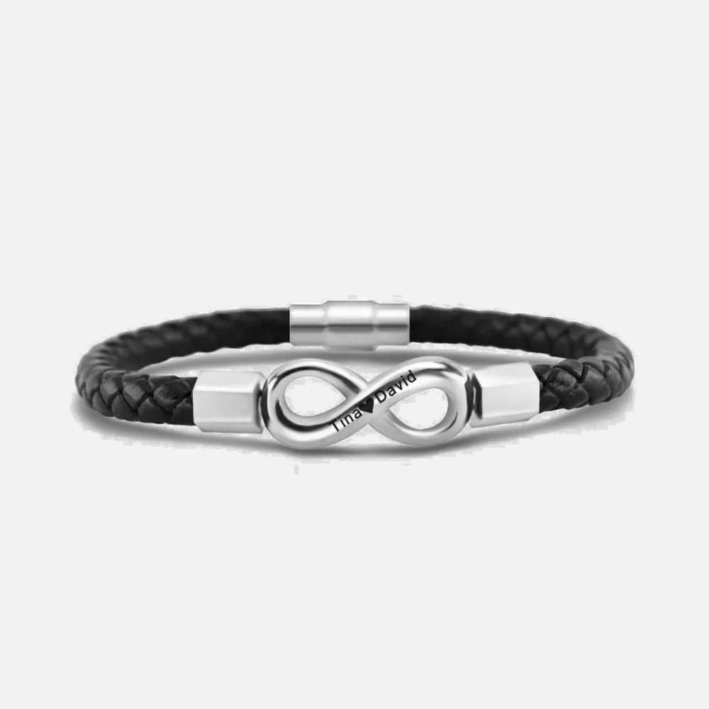 Bracelet Amour Homme Argent